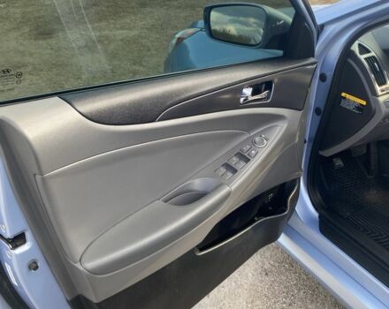 Синий Хендай Соната, объемом двигателя 2.4 л и пробегом 126 тыс. км за 9000 $, фото 9 на Automoto.ua