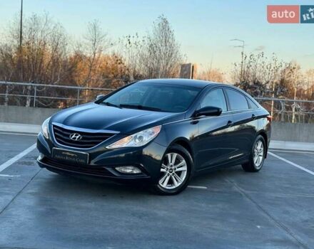 Синий Хендай Соната, объемом двигателя 2.4 л и пробегом 193 тыс. км за 8990 $, фото 4 на Automoto.ua