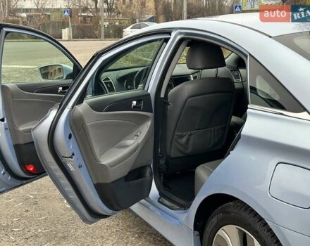 Синий Хендай Соната, объемом двигателя 2.36 л и пробегом 115 тыс. км за 11300 $, фото 11 на Automoto.ua