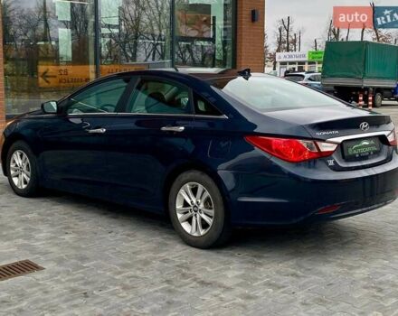 Синий Хендай Соната, объемом двигателя 2.36 л и пробегом 129 тыс. км за 8990 $, фото 10 на Automoto.ua