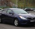 Синий Хендай Соната, объемом двигателя 2.4 л и пробегом 188 тыс. км за 8500 $, фото 2 на Automoto.ua