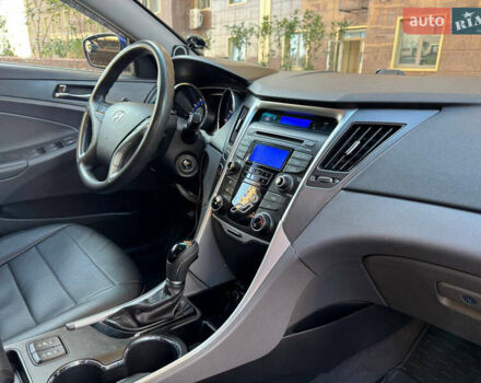 Синій Хендай Соната, об'ємом двигуна 2.36 л та пробігом 200 тис. км за 7500 $, фото 23 на Automoto.ua