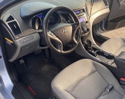 Синий Хендай Соната, объемом двигателя 2.4 л и пробегом 126 тыс. км за 9000 $, фото 8 на Automoto.ua