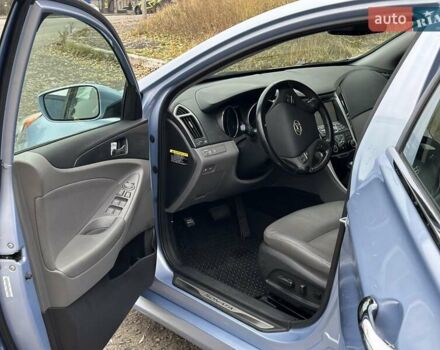 Синий Хендай Соната, объемом двигателя 2.36 л и пробегом 115 тыс. км за 11300 $, фото 10 на Automoto.ua