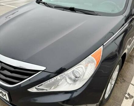 Синий Хендай Соната, объемом двигателя 2.4 л и пробегом 196 тыс. км за 7800 $, фото 2 на Automoto.ua