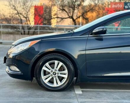 Синий Хендай Соната, объемом двигателя 2.4 л и пробегом 193 тыс. км за 8990 $, фото 8 на Automoto.ua