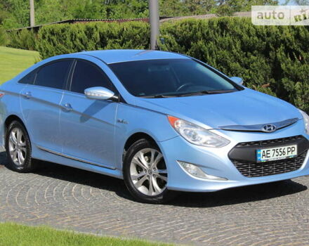 Синий Хендай Соната, объемом двигателя 2.4 л и пробегом 190 тыс. км за 10500 $, фото 34 на Automoto.ua