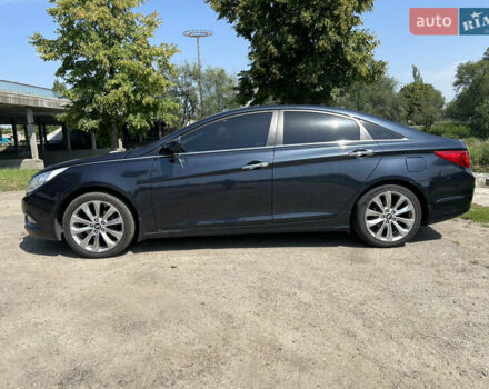 Синий Хендай Соната, объемом двигателя 2.4 л и пробегом 201 тыс. км за 9300 $, фото 9 на Automoto.ua
