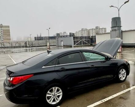 Синий Хендай Соната, объемом двигателя 2.4 л и пробегом 196 тыс. км за 7800 $, фото 6 на Automoto.ua