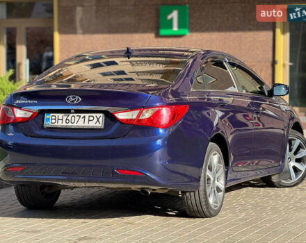 Синій Хендай Соната, об'ємом двигуна 2.36 л та пробігом 200 тис. км за 7500 $, фото 11 на Automoto.ua