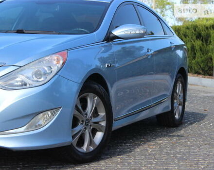 Синий Хендай Соната, объемом двигателя 2.4 л и пробегом 190 тыс. км за 9990 $, фото 4 на Automoto.ua