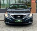 Синий Хендай Соната, объемом двигателя 2.36 л и пробегом 129 тыс. км за 8990 $, фото 2 на Automoto.ua
