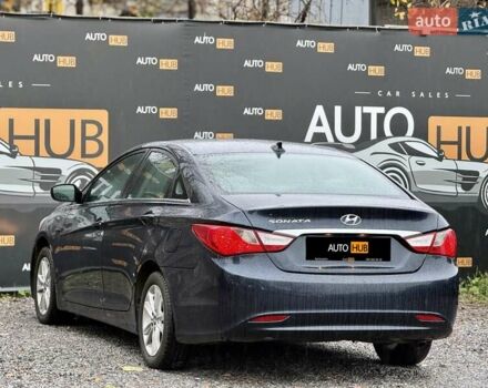 Синий Хендай Соната, объемом двигателя 2.36 л и пробегом 131 тыс. км за 8300 $, фото 4 на Automoto.ua