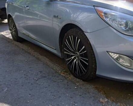 Синій Хендай Соната, об'ємом двигуна 2.4 л та пробігом 250 тис. км за 9000 $, фото 12 на Automoto.ua