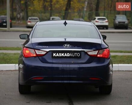 Синий Хендай Соната, объемом двигателя 2.4 л и пробегом 188 тыс. км за 8500 $, фото 4 на Automoto.ua