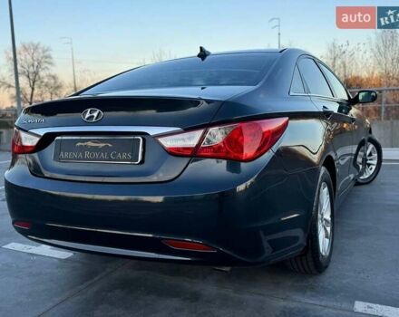 Синий Хендай Соната, объемом двигателя 2.4 л и пробегом 193 тыс. км за 8990 $, фото 14 на Automoto.ua