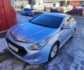 Синій Хендай Соната, об'ємом двигуна 2.4 л та пробігом 163 тис. км за 8500 $, фото 1 на Automoto.ua