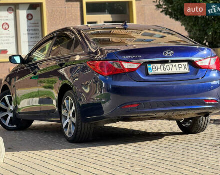 Синій Хендай Соната, об'ємом двигуна 2.36 л та пробігом 200 тис. км за 7500 $, фото 8 на Automoto.ua
