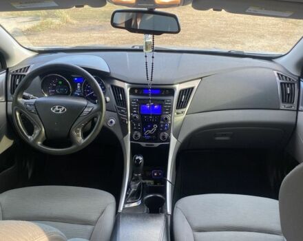 Синий Хендай Соната, объемом двигателя 2.4 л и пробегом 126 тыс. км за 9000 $, фото 4 на Automoto.ua