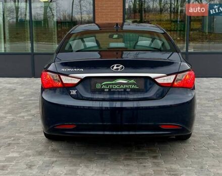 Синий Хендай Соната, объемом двигателя 2.36 л и пробегом 129 тыс. км за 8990 $, фото 9 на Automoto.ua