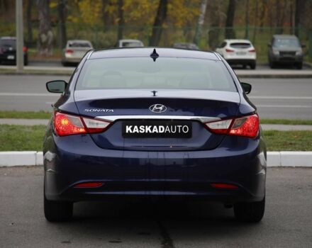 Синий Хендай Соната, объемом двигателя 2.4 л и пробегом 188 тыс. км за 8500 $, фото 4 на Automoto.ua