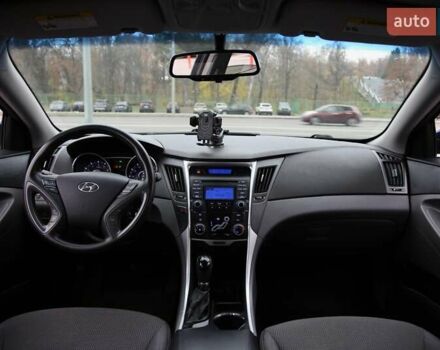 Синий Хендай Соната, объемом двигателя 2.4 л и пробегом 188 тыс. км за 8500 $, фото 11 на Automoto.ua