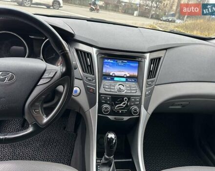 Синий Хендай Соната, объемом двигателя 2.36 л и пробегом 115 тыс. км за 11300 $, фото 9 на Automoto.ua