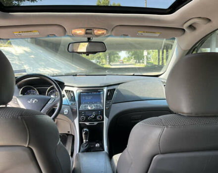 Синий Хендай Соната, объемом двигателя 2.4 л и пробегом 201 тыс. км за 9300 $, фото 13 на Automoto.ua