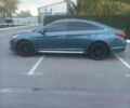 Синий Хендай Соната, объемом двигателя 2.4 л и пробегом 144 тыс. км за 12500 $, фото 7 на Automoto.ua