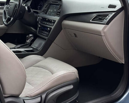 Синий Хендай Соната, объемом двигателя 2.36 л и пробегом 174 тыс. км за 12500 $, фото 20 на Automoto.ua