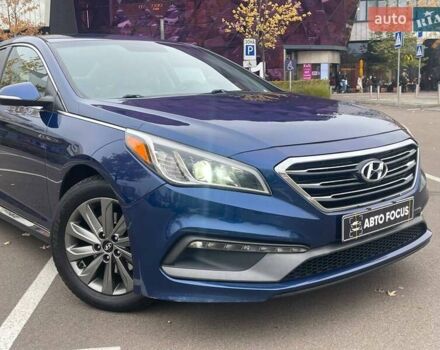 Хендай Соната 2014 у Києві на Automoto.ua Синій Хендай Соната, об'ємом двигуна 2.36 л та пробігом 176 тис. км за 15490 $, фото 1 на Automoto.ua