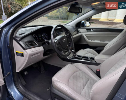 Синий Хендай Соната, объемом двигателя 2.36 л и пробегом 174 тыс. км за 12500 $, фото 37 на Automoto.ua