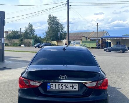 Синий Хендай Соната, объемом двигателя 2.4 л и пробегом 107 тыс. км за 8350 $, фото 5 на Automoto.ua