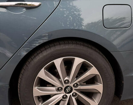 Синий Хендай Соната, объемом двигателя 2.36 л и пробегом 174 тыс. км за 12500 $, фото 15 на Automoto.ua