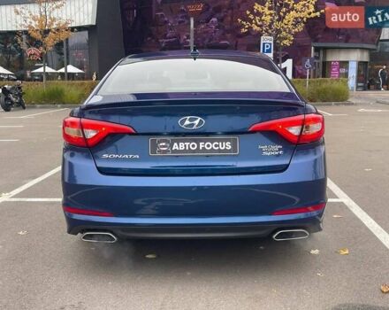 Хендай Соната 2014 у Києві на Automoto.ua Синій Хендай Соната, об'ємом двигуна 2.36 л та пробігом 176 тис. км за 15490 $, фото 5 на Automoto.ua