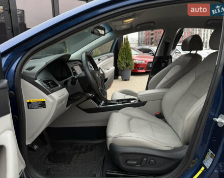 Синий Хендай Соната, объемом двигателя 2.36 л и пробегом 170 тыс. км за 9500 $, фото 13 на Automoto.ua