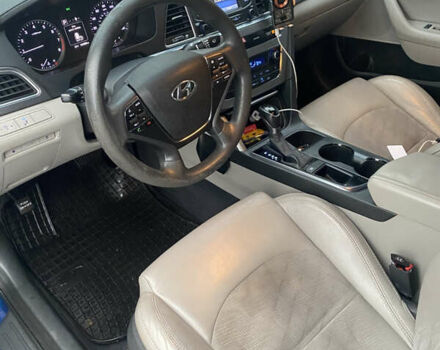 Синій Хендай Соната, об'ємом двигуна 2.36 л та пробігом 160 тис. км за 10000 $, фото 2 на Automoto.ua