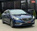 Синий Хендай Соната, объемом двигателя 2.36 л и пробегом 170 тыс. км за 9500 $, фото 2 на Automoto.ua
