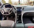Синий Хендай Соната, объемом двигателя 2.4 л и пробегом 127 тыс. км за 8000 $, фото 4 на Automoto.ua