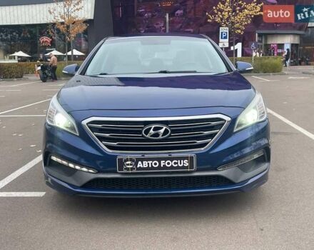 Хендай Соната 2014 у Києві на Automoto.ua Синій Хендай Соната, об'ємом двигуна 2.36 л та пробігом 176 тис. км за 15490 $, фото 2 на Automoto.ua