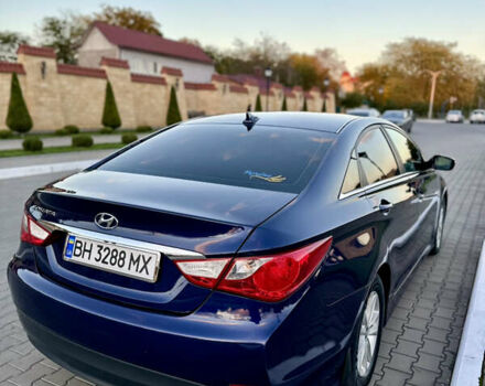 Синий Хендай Соната, объемом двигателя 2.36 л и пробегом 202 тыс. км за 8700 $, фото 10 на Automoto.ua