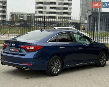Синий Хендай Соната, объемом двигателя 2.36 л и пробегом 170 тыс. км за 9500 $, фото 10 на Automoto.ua