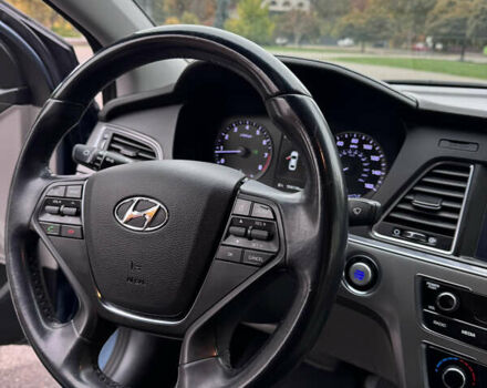 Синий Хендай Соната, объемом двигателя 2.36 л и пробегом 174 тыс. км за 12500 $, фото 34 на Automoto.ua