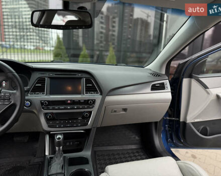 Синий Хендай Соната, объемом двигателя 2.36 л и пробегом 170 тыс. км за 9500 $, фото 24 на Automoto.ua