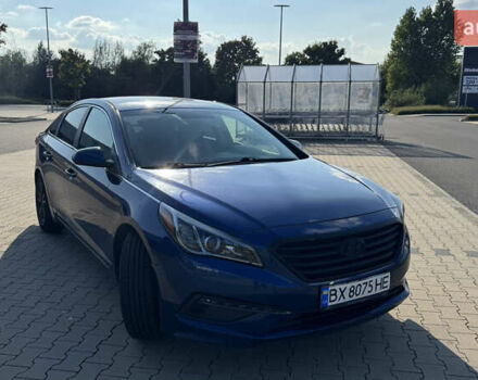 Синий Хендай Соната, объемом двигателя 2.36 л и пробегом 175 тыс. км за 8999 $, фото 4 на Automoto.ua