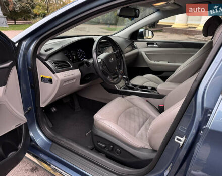 Синий Хендай Соната, объемом двигателя 2.36 л и пробегом 174 тыс. км за 12500 $, фото 28 на Automoto.ua