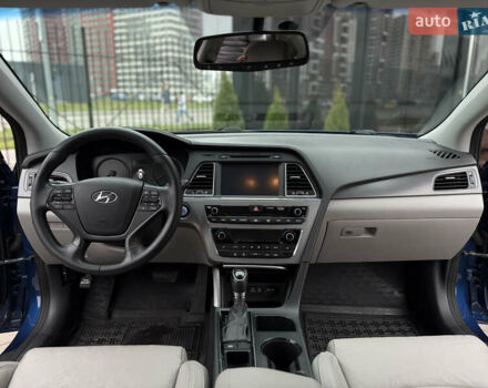 Синий Хендай Соната, объемом двигателя 2.36 л и пробегом 170 тыс. км за 9500 $, фото 22 на Automoto.ua