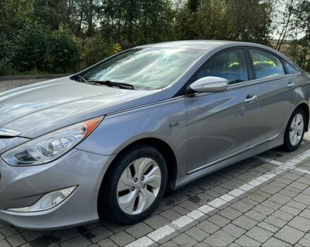Синий Хендай Соната, объемом двигателя 2.4 л и пробегом 162 тыс. км за 8600 $, фото 2 на Automoto.ua