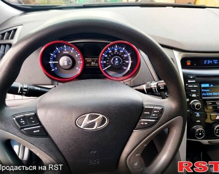 Синий Хендай Соната, объемом двигателя 2.4 л и пробегом 127 тыс. км за 8000 $, фото 5 на Automoto.ua