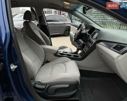 Синий Хендай Соната, объемом двигателя 2.36 л и пробегом 170 тыс. км за 9500 $, фото 20 на Automoto.ua